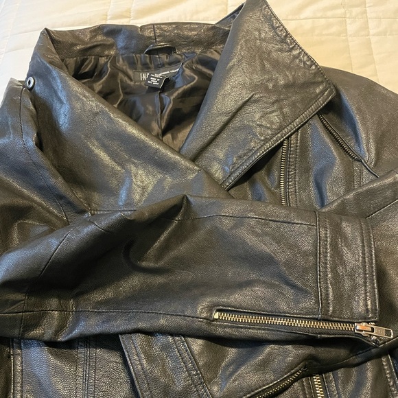 INC leather jacket - Picture 5 of 8